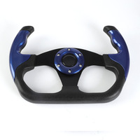 Volante de Carreras de 320 mm con Empuñadura de PU, Directo de Fábrica, OEM, ODM, Color Personalizado Disponible, Venta al Por Mayor