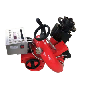 Alta Qualidade Flange Tipo Fixo Duplo Tubo De Água Elétrica Controle Canhão De Fogo para Combate A Incêndio Monitor De Água Fixa - Product Image 1