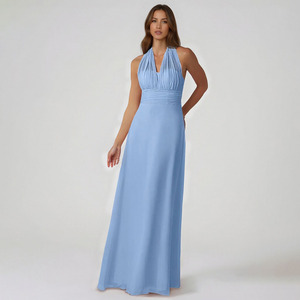 TEENYEE Custom Designer Chiffon multivie Infinite <span class=keywords><strong>damigelle</strong></span> d'onore abito con scollo all'americana abito da festa per il <span class=keywords><strong>matrimonio</strong></span> - Product Image 1