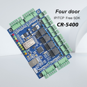 CR-5400 Free SDK 4 Door Entry <b>Security</b> System WG26/34 TCP/IP Network Remote Control Board Panel Biometric Access Controller - Product Image 1