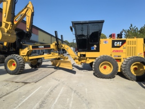 Niveleuses sur pneus Caterpillar 140H d'occasion, en provenance directe d'usine japonaise, plusieurs niveleuses CAT140K et CAT140G d'occasion à vendre - Product Image 4