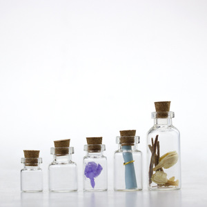 Bán Sỉ Chai Đựng Mini 0.5Ml 1Ml 2Ml 3Ml 5Ml Để Trang Trí Thủ Công Mỹ Nghệ Chai Chúc Mừng Thủy Tinh Trong Suốt Có Nút Chai - Product Image 1