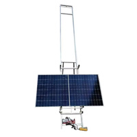 Ascenseur d'échelle de panneau solaire 4-20m Palan d'échelle de modules PV pour les fenêtres de Sun Room en verre