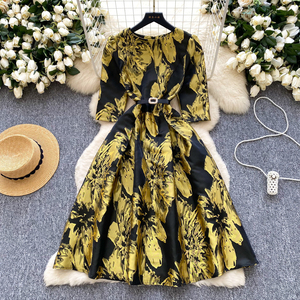 slim fit dress slacks Party Girl Dress, Women's Gold Dresses – CityLux Boutique main image 1