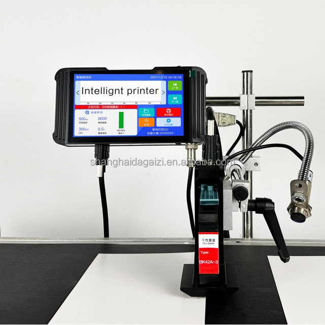 Online Date Inkjet Printing Machine TIJ Cartridge Inkjet Printer for Expiry Date QR Code Printing