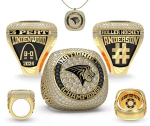 2026 Personalized Custom logo Gold Silver Enamel Sports Metal Championship <b>Rings</b> - Product Image 2