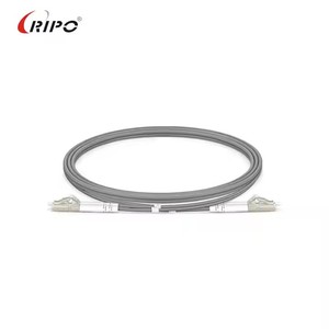 สายแพตช์ไฟเบอร์มัลติโหมด LC-LC 2-12แกน62.5/125um หุ้มเกราะทองแดงเกรดอุตสาหกรรมสำหรับการเดินสายศูนย์ข้อมูลกลางแจ้ง - Product Image 2