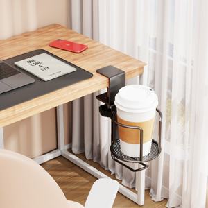 Portabicchieri da Scrivania Regolabile in Metallo Multifunzionale 2 in 1 per Tazze e Auricolari - Product Image 1