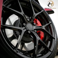 Jantes forgées personnalisées en T6061 noir brillant, 18-22 pouces, monobloc, pour BMW X3 X4 X5 X7 X3M X4M F97 G01 G05