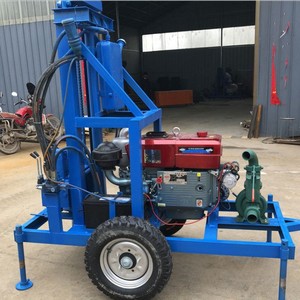200m di profondità del tubo impianto di perforazione per pozzi d'acqua piccolo impianto di perforazione per la vendita di pozzi d'acqua profonda portatile macchina per perforazione di pozzi - Product Image 4