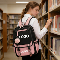 Sac à dos décontracté pour ordinateur portable, personnalisé, avec port de chargement USB, idéal pour les loisirs, les étudiants, les voyages, et le shopping, avec logo personnalisable