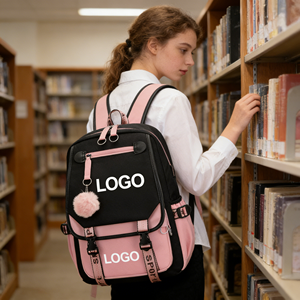 Bolso Casual para Portátil, Personalizado, con Puerto de Carga USB, para Viajes, Estudiantes, Compras, con Logotipo Personalizado - Product Image 5