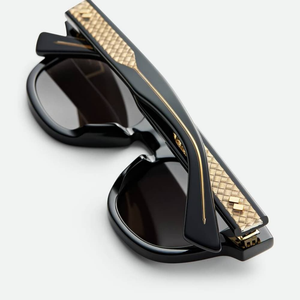 Bottega BV Retro Square Sunglasses Acetate Frame UV Protection Fashion Eyewear for Men Women Veneta - Product Image 4