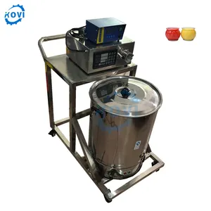 Wax melting pot for candle making machine wax filling pouring candle making machine