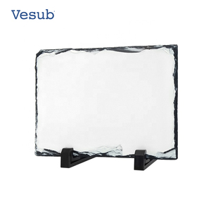12*22cm Sublimation Rock Slate Sublimation Photo Slate pour cadeau de mariage - Product Image 5