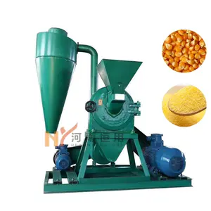 Hochwertige Mais-Reisschalen-Hammermühle/Tierfutter-zerkleinerungsmaschine zum Verkauf Lebensmittelmühle-Maschine