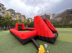 Campo de fútbol inflable para exteriores de 40 pies x 20 pies, <span class=keywords><strong>cancha</strong></span> inflable de fútbol y campo de fútbol para juegos escolares/familiares/de equipo - Product Image 6