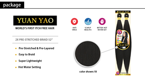 Prezzo all'ingrosso più basso 2X extension per capelli Pre-stirati treccia scatola naturale <span class=keywords><strong>2</strong></span> bunldles acqua calda Set possibile - Product Image 6