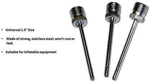 लॉक बॉल पंप मुद्रास्फीति सुई स्टेनलेस स्टील एयर पंप सुई खेल गेंदों को उड़ाने के लिए आदर्श - Product Image 2