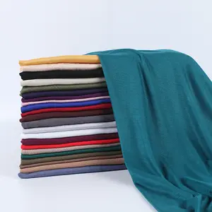 2022 New arrival fashion accessoires modal cotton hijab for womens muslim