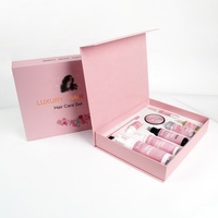Nouveau Logo Personnalisé Boîtes d'Installation de Perruques Étanche Colle de Dentelle Teinte Spray Kit de Perruque Dentelle Marque Privée Kit de Colle de Dentelle à Tenue Forte