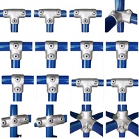Collier de serrage pour tube en acier galvanisé, 26.9mm, 33.4mm, 42.4mm, 48.3mm