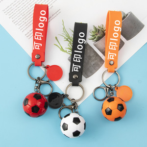 Llavero <span class=keywords><strong>de</strong></span> fútbol <span class=keywords><strong>de</strong></span> simulación YIWUPOWER, colgante <span class=keywords><strong>de</strong></span> acrílico, figura, llavero para coche, recuerdo, llavero <span class=keywords><strong>de</strong></span> goma suave <span class=keywords><strong>de</strong></span> PVC, pequeño regalo - Product Image 3