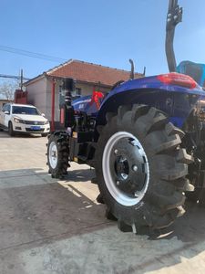 China hot-selling farm 4X4 wheel 4WD 50HP 60HP 70HP 90HP 100HP tractor front loader agricultural tractor price garden tractor. - Product Image 4