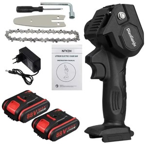 4-Inch <b>Mini</b> <b>Cordless</b> <b>Chainsaw</b> 2000mAh Lithium-Ion Battery 20V Wood Cutting Power Tool Customizable OEM for DIY Industrial Use 21 - Product Image 4