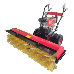 25HP Gasoline Road Snow Remover 20CM Shovel Height Snow Sweeper For Homeuse