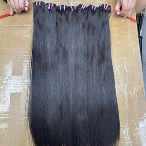 Extensions de cheveux vierges vietnamiens lisses et raides pour les vendeurs de cheveux et les salons de coiffure en gros - Product Image 1
