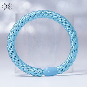 Vente en gros d'élastiques à cheveux simples et tendance en velours, élastiques personnalisés <span class=keywords><strong>Kknekki</strong></span> pour femmes - Product Image 3
