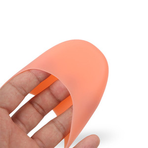 Dedo del pie bolsas de Gel de <span class=keywords><strong>silicona</strong></span> calcetín almohadillas Topper Protector de la cubierta de la manga gran protección de dedo de cojín para Bola de pie <span class=keywords><strong>Ballet</strong></span> Pointe tapa - Product Image 6