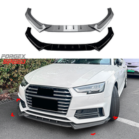 Accessoires de voiture Forgex Speed, protection de pare-chocs avant, séparateur de pare-chocs, spoiler pour Audi A4 B9 pré-lifting Sline 2017-2019