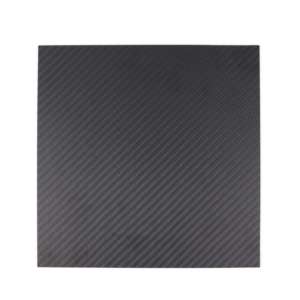 Plaque en fibre de carbone SHENYU esthétique et robuste de 5 mm pour châssis de fauteuils roulants haut de gamme, fourches de vélos, RC/drones et applications sportives - Product Image 1