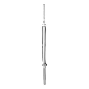 Conector de varilla roscada métrica de acero inoxidable M10 de cuerpo cerrado tipo perno para aparejos - Product Image 1