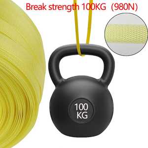 Độ bền kéo cao tùy chỉnh PP đóng đai cuộn 5mm 9mm 12mm 15mm 19mm màu xanh lá cây PP dây đeo cho máy đóng gói tự động PP đóng đai phù hợp với - Product Image 5