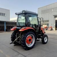 Traktor Mini Pertanian 50HP Penggerak Empat Roda Untuk Operasi Pertanian Skala Kecil Multi-Skenario