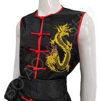 Uniforme de Kung Fu court unisexe, costumes de Wushu Nanquan pour adultes, vêtements de Tai Chi, vêtements de sport d'arts martiaux en satin confortable