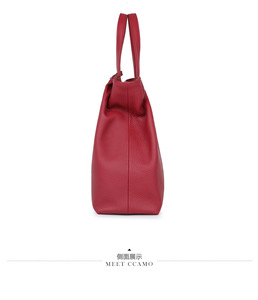 Wholesale New Fashion Women Handbags Ladies Genuine Leather Larger Capacity Tote <b>Bags</b> Ladies Shoulder <b>Bags</b> - Product Image 4
