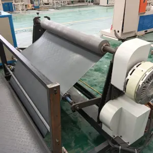 Máquina de línea de recubrimiento de caucho butílico Cinta a prueba de fugas de betún impermeable Máquina de PVC de producción automática personalizada