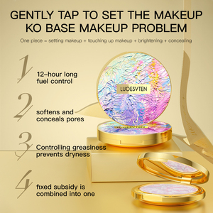 Private Label Colorful Soft and Invisible Pores 8.5g <strong>Compact</strong> <strong>Makeup</strong> Powder Manufacturer for Base <strong>Makeup</strong> - Product Image 2