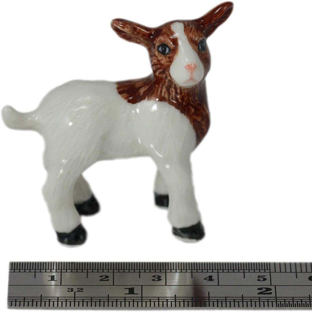 Set 4 Figure Di Capra Bianca In Plastica Realistica – Giocattoli Educativi Per Bambini E Decorazioni Per Torte A Tema Fattoria