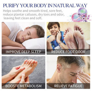 Boule de bain pour les pieds Ximonth, hydratante, réparatrice, anti-fissures, exfoliante, nettoyante, soulageant l'inconfort physique - Product Image 6
