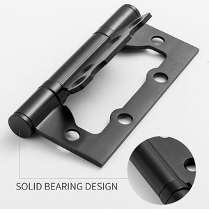 Bisagra Empotrada 2BB y Bisagra de Puerta 4BB Personalizadas por Fabricante OEM para Puerta de Madera con Diseño Moderno de Hierro - Product Image 2