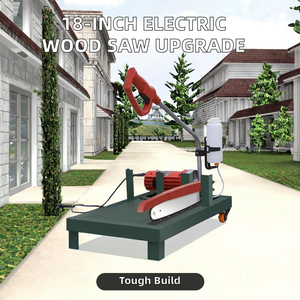 Scie à bois électrique <span class=keywords><strong>de</strong></span> 18 pouces Scie à ruban à batterie Polyvalente et à usages multiples Scie à bois à batterie Scie à ruban à bois horizontale - Product Image 2