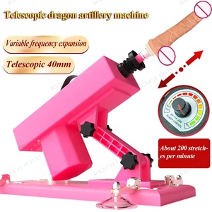 Máquina Sexual Automática Inteligente Ajustable de Alta Calidad para Adultos, Juguete Vibrador Tipo Pistola con Dildo Femenino, Masajeador Ecológico - Product Image 2