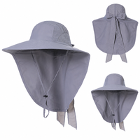 Chapeau de soleil personnalisé pour femme avec ouverture pour queue de cheval, large bord, protection du cou, respirant, idéal pour la randonnée, le jardinage et la plage