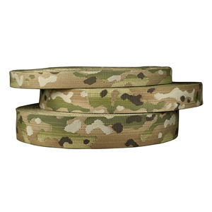 Sangle tactique personnalisée à impression numérique, diverses spécifications, sangle de ceinture tactique en nylon polyester jacquard robuste de couleur verte - Product Image 2