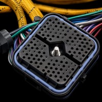 Faisceau de câblage moteur d'excavatrice de qualité supérieure JST PH 18 broches AWG22 UL1569 ISO9001 IATF16949 pour pièces d'excavatrice Sany Komatsu JCB